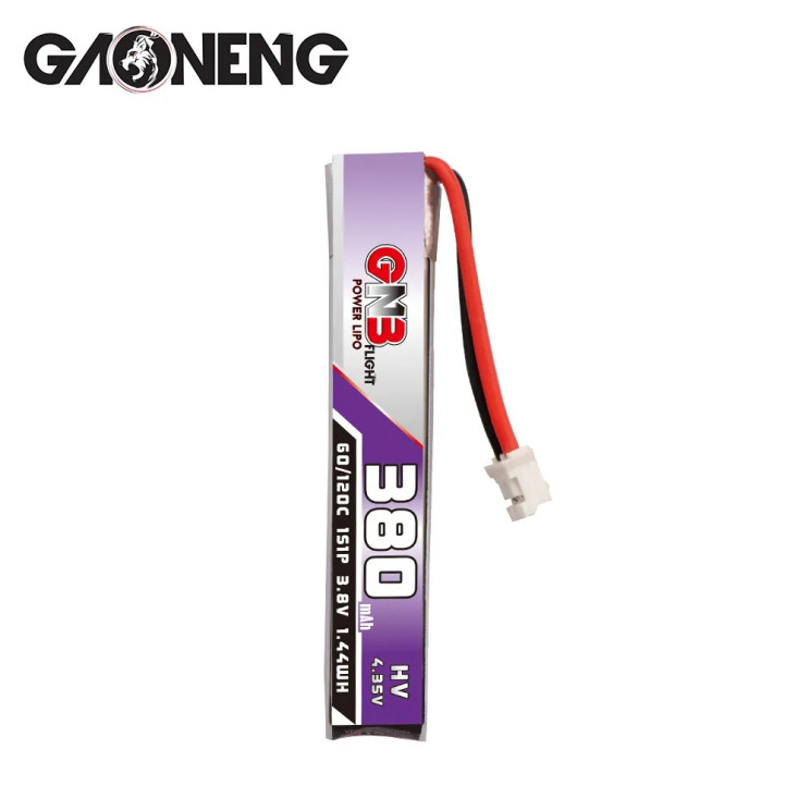 Батарея GNB 1S 380mAh 3.8V 60C/120C PH2.0 з кабелем