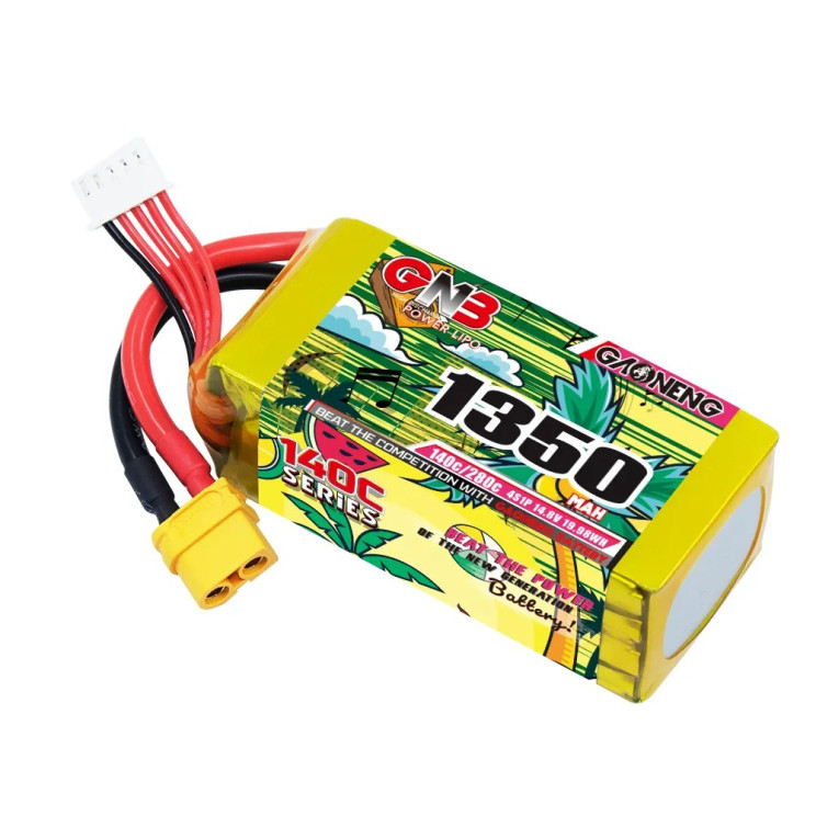 Батарея GNB 4S 1350mAh 14.8V 140C/280C XT60