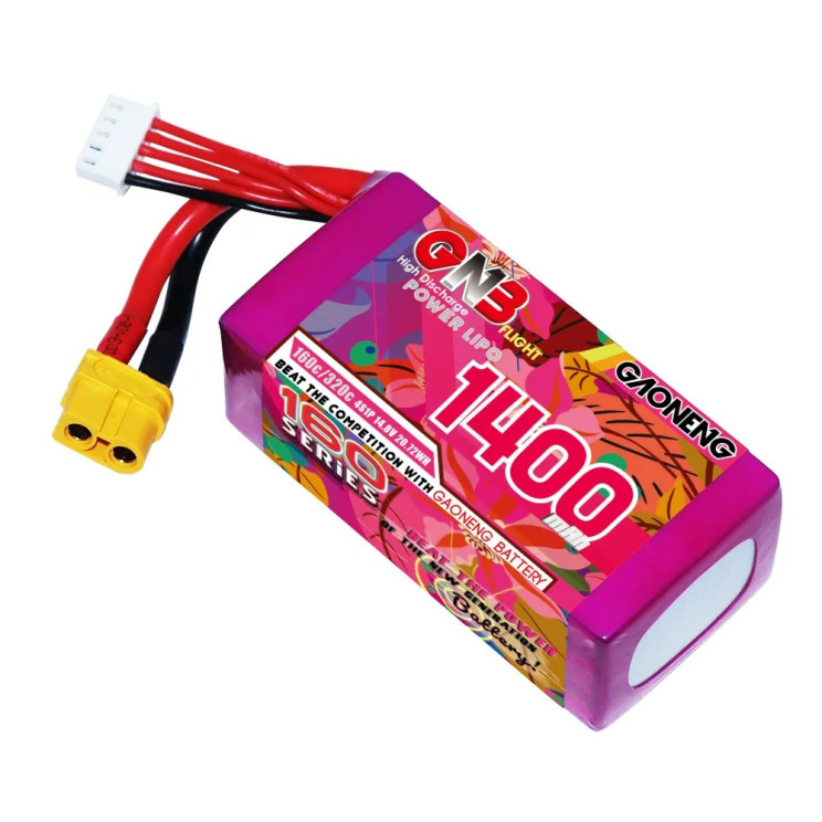 Батарея GNB 4S 1400mAh 14.8V 160C/320C XT60