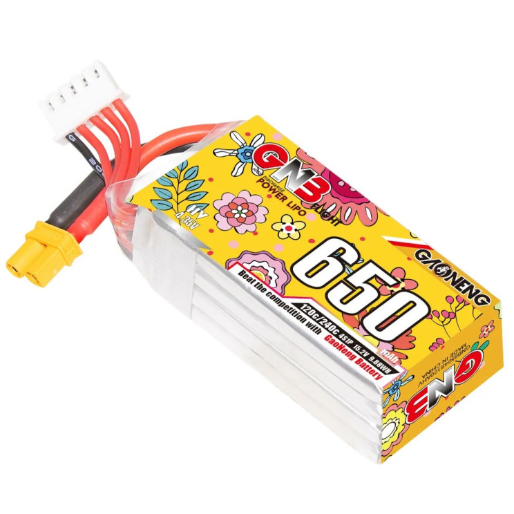 Батарея GNB 4S 650mAh 15.2V 120C/240C XT30