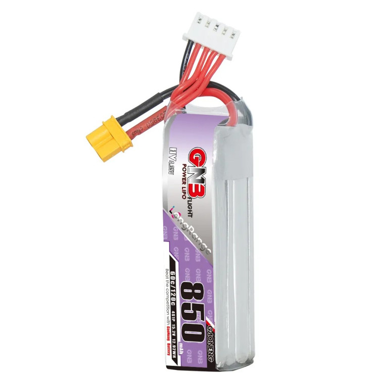 Батарея GNB 4S 850mAh HV 15.2V 60C/120C XT30