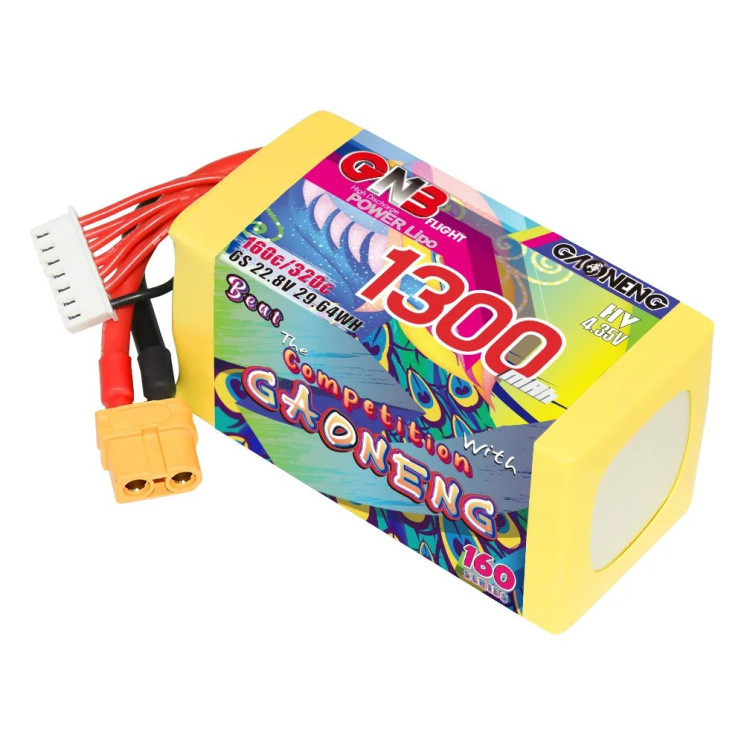 Батарея GNB 6S 1300mAh 22.8V 160C/320C XT60