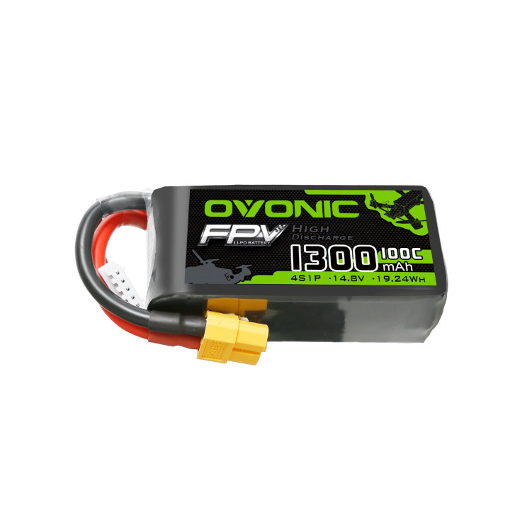 Батарея OVONIC 4S 1300mAh 14.8V 120C XT60