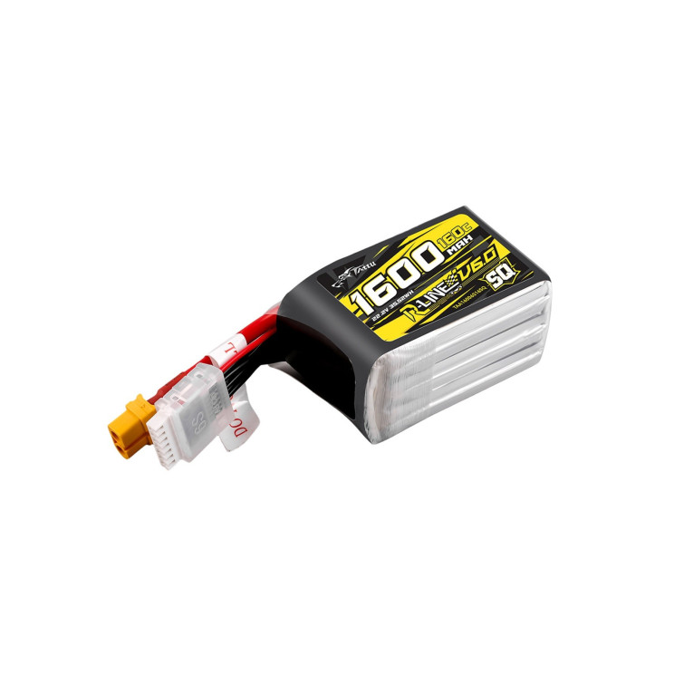 Батарея Tattu R-Line 6S 1600mAh 22.2V 160C SQ V6.0 XT60