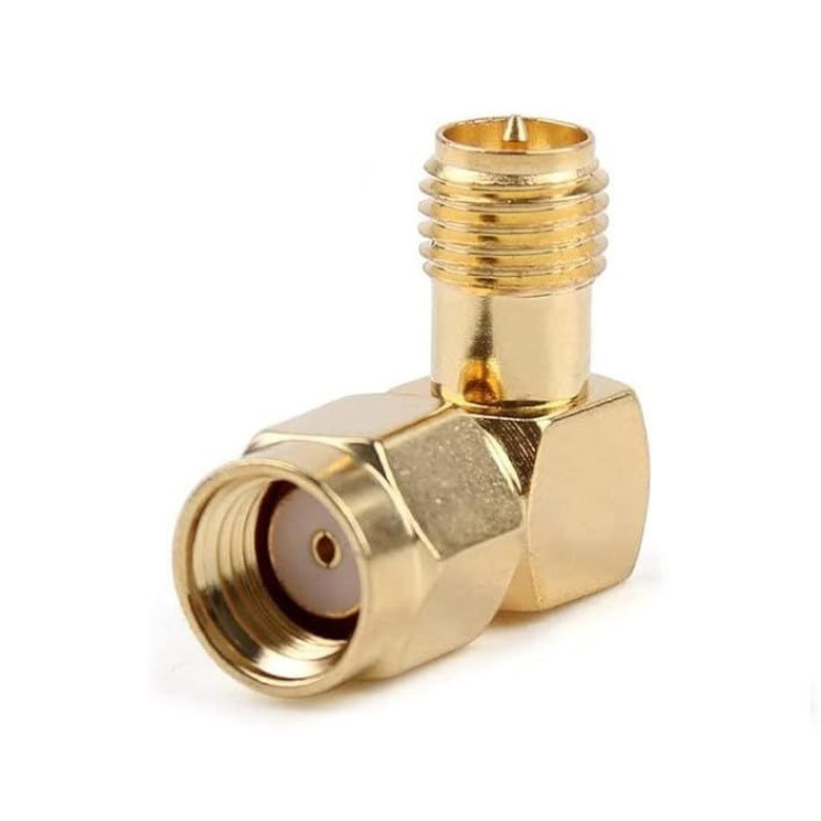 Перехідник кутовий RP-SMA-Male – SMA-Female 90°