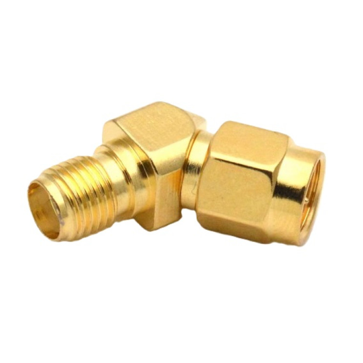 Перехідник кутовий SMA-Male - SMA / RP-SMA-Female 135°