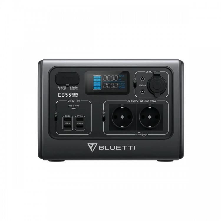 Зарядна станція BLUETTI EB55 Portable Power Station 537Wh